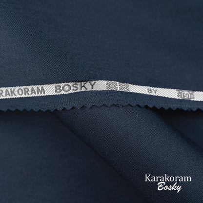 Karakoram Bosky unstitched winter wash & wear fabric with soft textured finish for party and formal wear