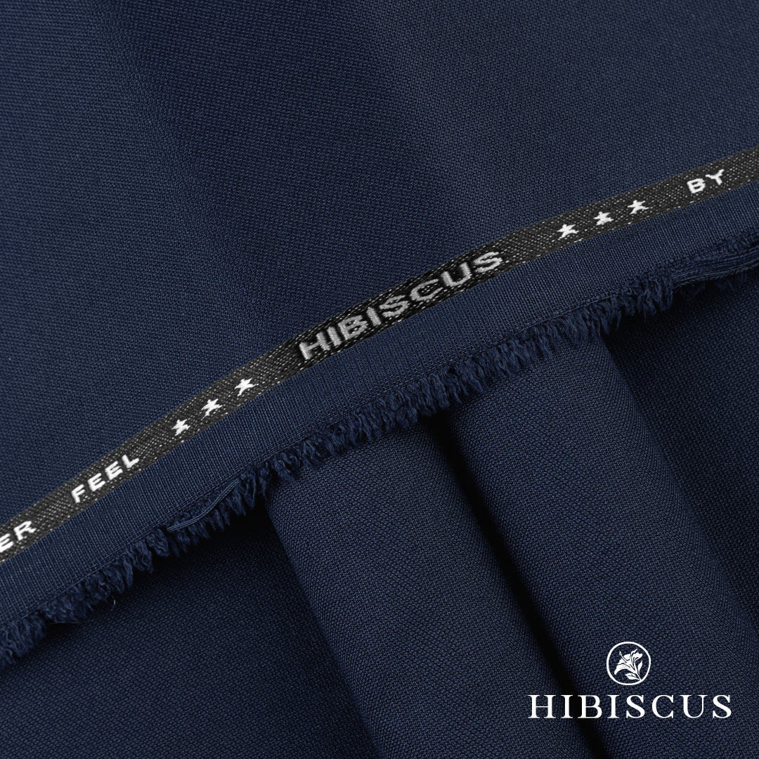 "Hibiscus unstitched winter wash & wear fabric with textured dobby weave and soft luxurious feel"