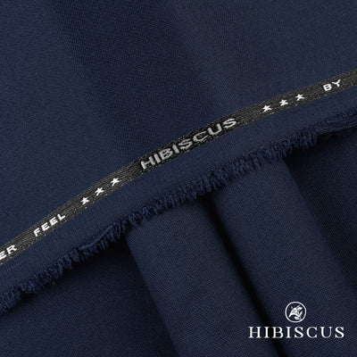 "Hibiscus unstitched winter wash & wear fabric with textured dobby weave and soft luxurious feel"