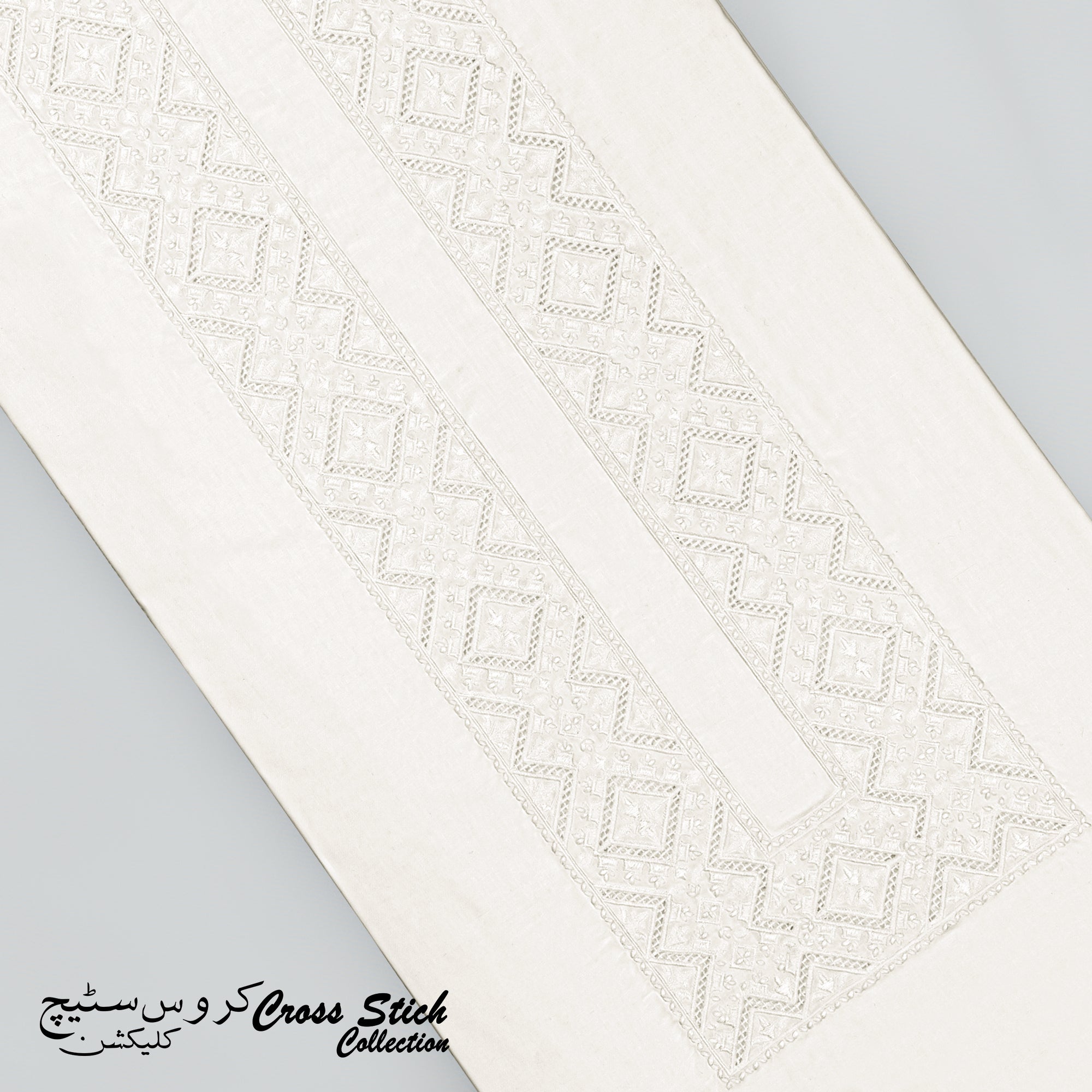 Cross Stitch Collection - Unstitched 2Pc 004