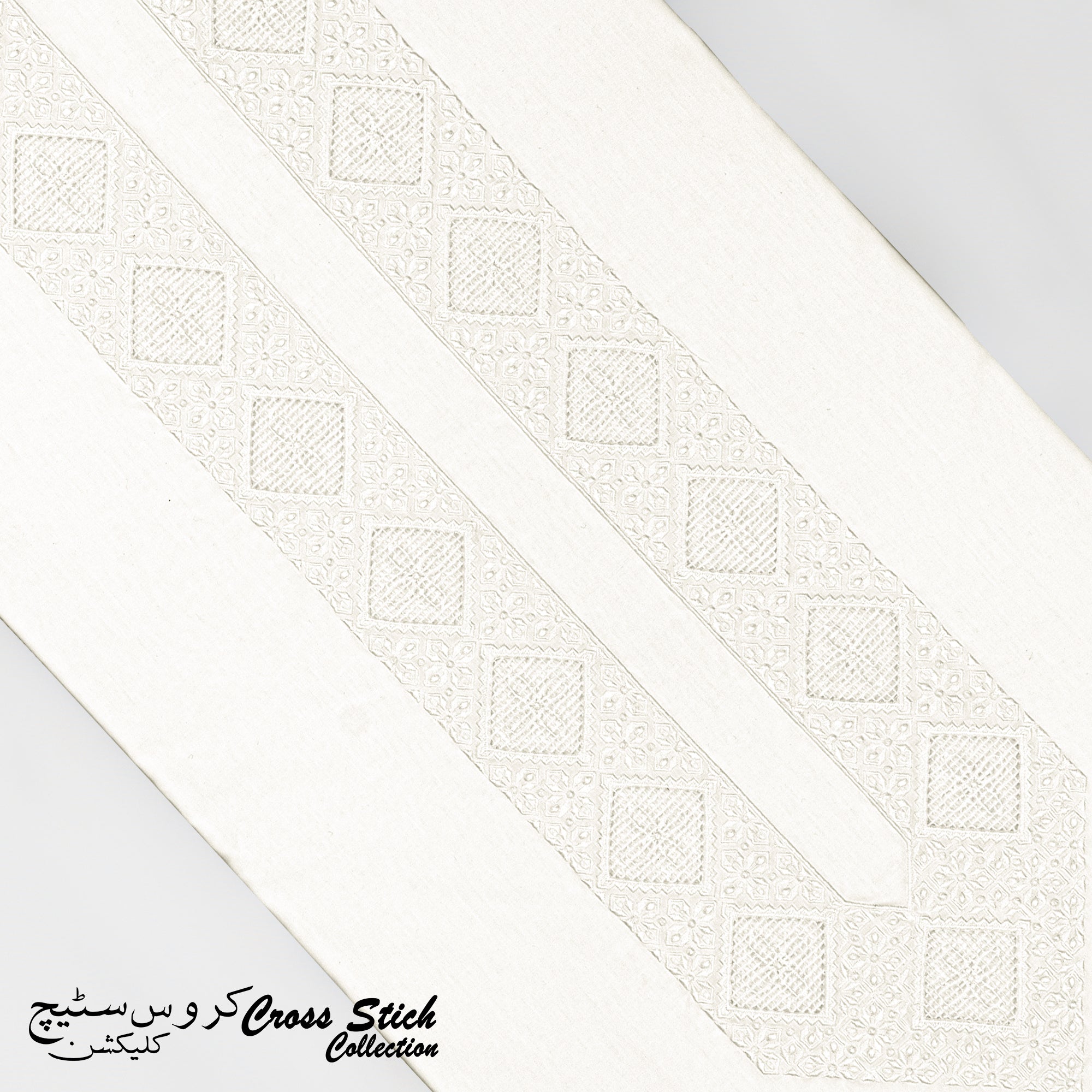 Cross Stitch Collection - Unstitched 2Pc 002