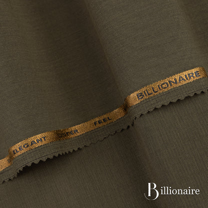 Billionaire unstitched fabric with subtle texture and lustrous finish, perfect for winter wash & wear and festive or party occasions