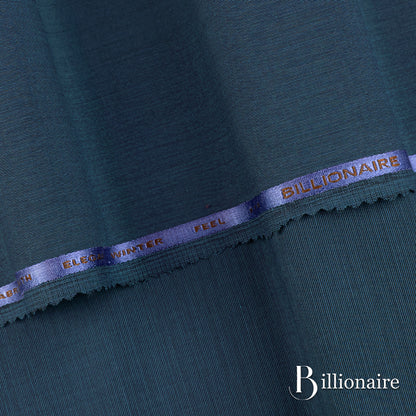 Billionaire unstitched fabric with subtle texture and lustrous finish, perfect for winter wash & wear and festive or party occasions