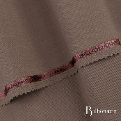Billionaire unstitched fabric with subtle texture and lustrous finish, perfect for winter wash & wear and festive or party occasions