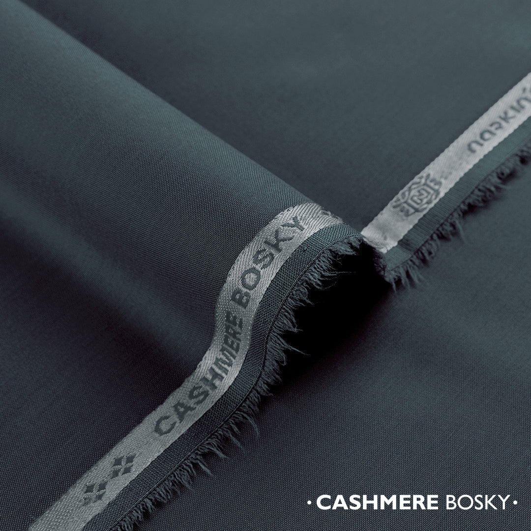 Cashmere Bosky unstitched winter wash & wear fabric with a soft Bosky feel and elegant drape.