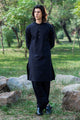 Stitched Shalwar Kameez (SWS19) Navy Blue