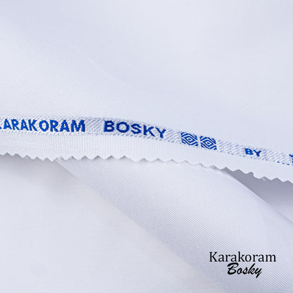 Karakoram Bosky unstitched winter wash & wear fabric with soft textured finish for party and formal wear