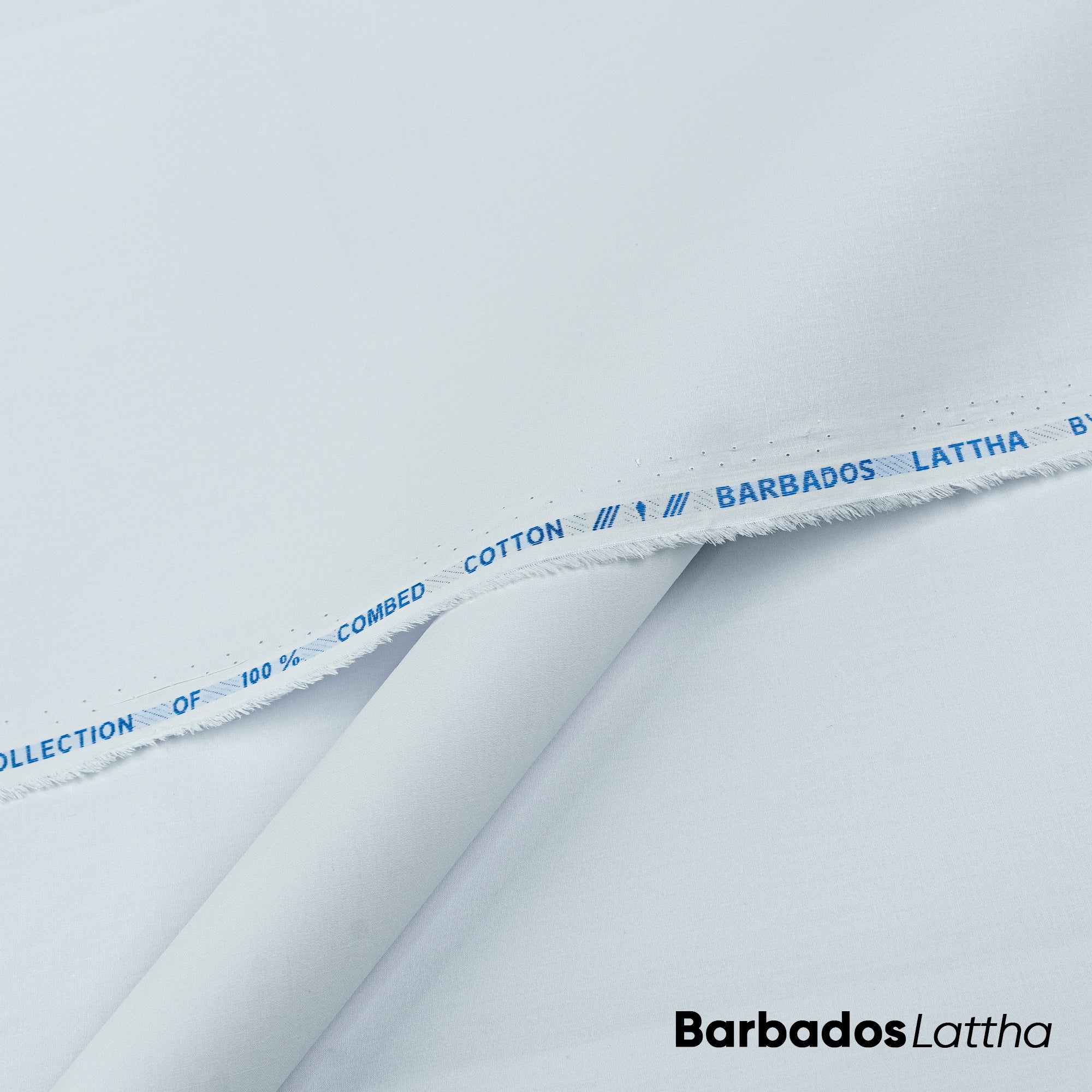 Barbados - 100% Cotton Latha (4.5 Mtr)
