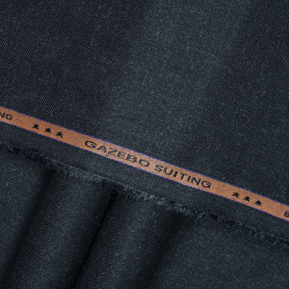 "Gazebo Suiting unstitched winter fabric with soft woolen feel by Narkin's, dark winter shades, wrinkle-free and easy-care suiting material"