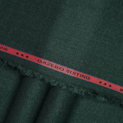 "Gazebo Suiting unstitched winter fabric with soft woolen feel by Narkin's, dark winter shades, wrinkle-free and easy-care suiting material"