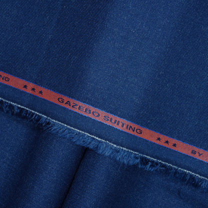 "Gazebo Suiting unstitched winter fabric with soft woolen feel by Narkin's, dark winter shades, wrinkle-free and easy-care suiting material"