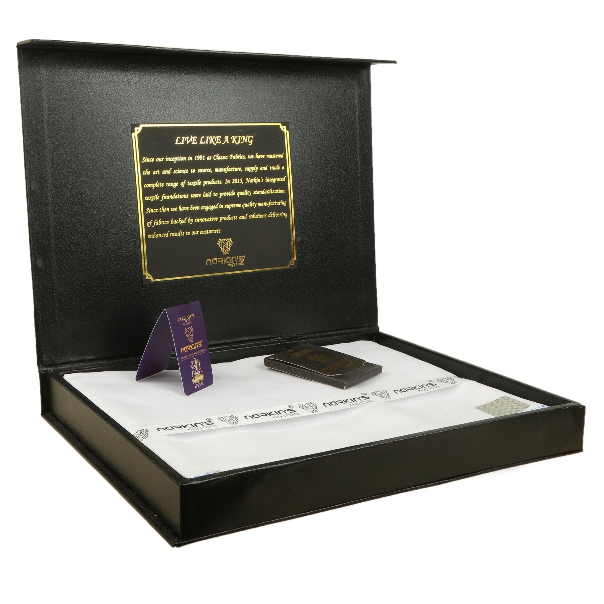 Shan-e-Pakistan - Egyptian Giza Cotton L.A Finished (4.5 Mtr) - Narkin's Textile Industries